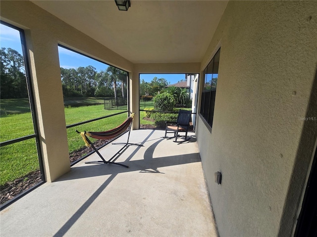 2739 Sherman Oak Dr, North Port, FL 34289 - unfurnished sunroom with healthy amount of natural light