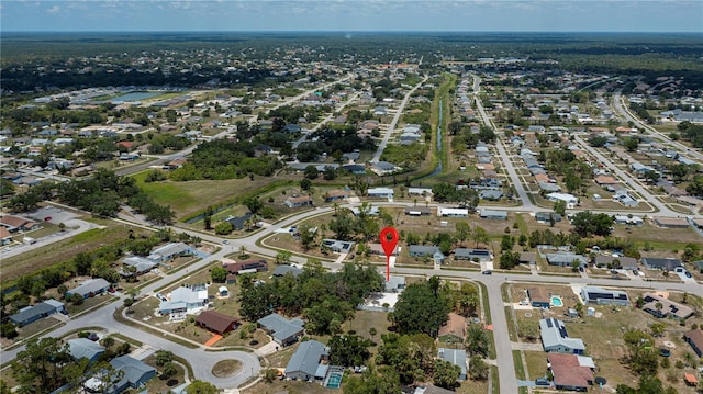 7231 Elyton Dr, North Port, FL 34287 - aerial view of property's location with nearby suburban area
