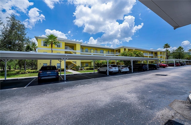 2060 Willow Hammock Cir Unit 301, Punta Gorda, FL 33983 - view of covered parking lot