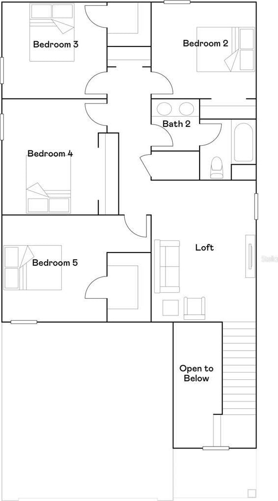 111 Rain Lily Ave, Spring Hill, FL 34609 - view of property floor plan
