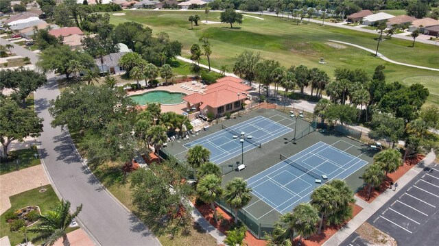 10263 Shadow Run Cir, Punta Gorda, FL 33955 - aerial view of a golf club and a pool
