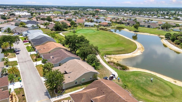 1876 Birmingham Blvd, Punta Gorda, FL 33980 - aerial view of property and surrounding area featuring nearby suburban area, a nearby body of water, and a golf club