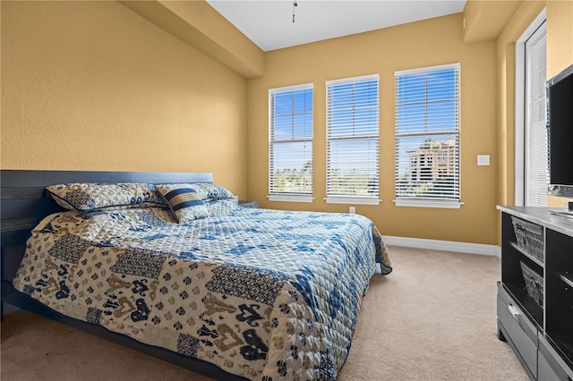 99 Vivante Blvd Unit 310, Punta Gorda, FL 33950 - bedroom featuring light colored carpet, multiple windows, and baseboards