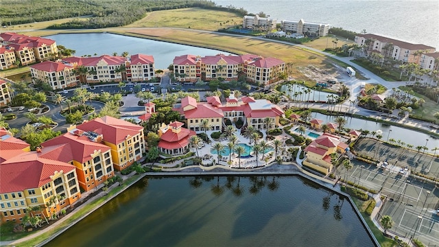 99 Vivante Blvd Unit 310, Punta Gorda, FL 33950 - aerial view of a nearby body of water and apartment complex