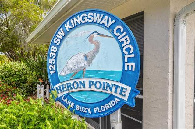 12538 SW Kingsway Cir Unit 1503, Lake Suzy, FL 34269 - view of community sign