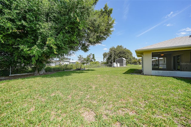 11615 SW Pine Ave, Arcadia, FL 34269 - view of yard featuring a sunroom