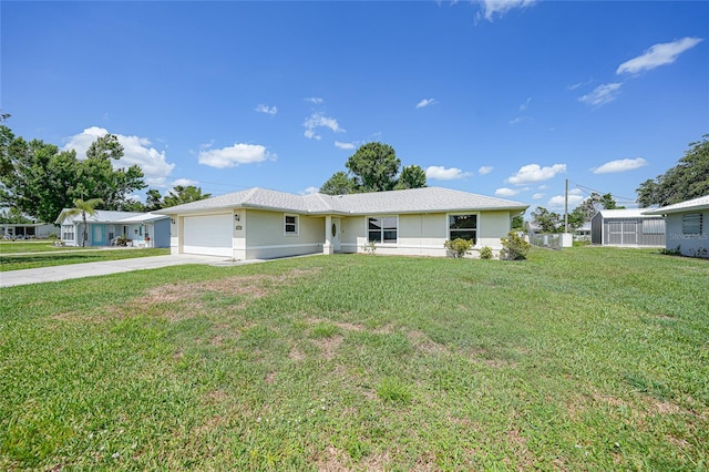 11615 SW Pine Ave, Arcadia, FL 34269 - ranch-style home featuring an attached garage, concrete driveway, and a front yard