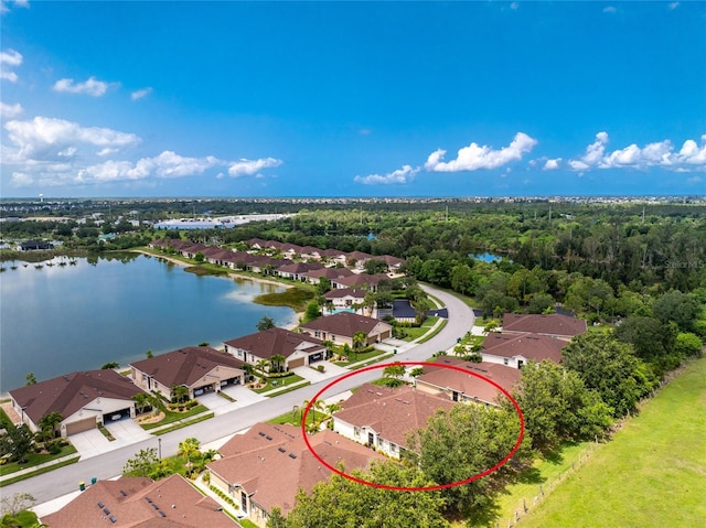 8866 Tuscany Isles Dr, Punta Gorda, FL 33950 - aerial view of residential area featuring a large body of water