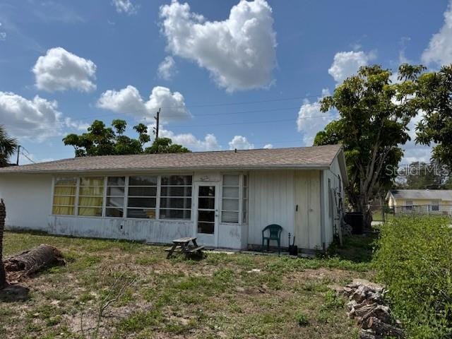 8158 Trionfo Ave, North Port, FL 34287 - view of rear view of house