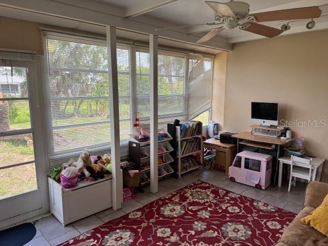 8158 Trionfo Ave, North Port, FL 34287 - sunroom / solarium featuring plenty of natural light