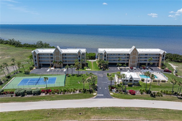 101 N Marion Ct Unit 133, Punta Gorda, FL 33950 - drone / aerial view of apartment complex and a nearby body of water