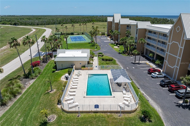 101 N Marion Ct Unit 133, Punta Gorda, FL 33950 - bird's eye view of a pool