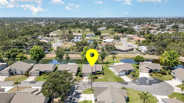 541 Wekiva River Ct Unit 94, Englewood, FL 34223 - aerial view of residential area with a nearby body of water