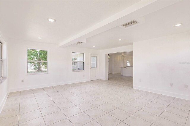 3129 Buttonwood Pl, Punta Gorda, FL 33950 - unfurnished room featuring light tile patterned floors, recessed lighting, and baseboards