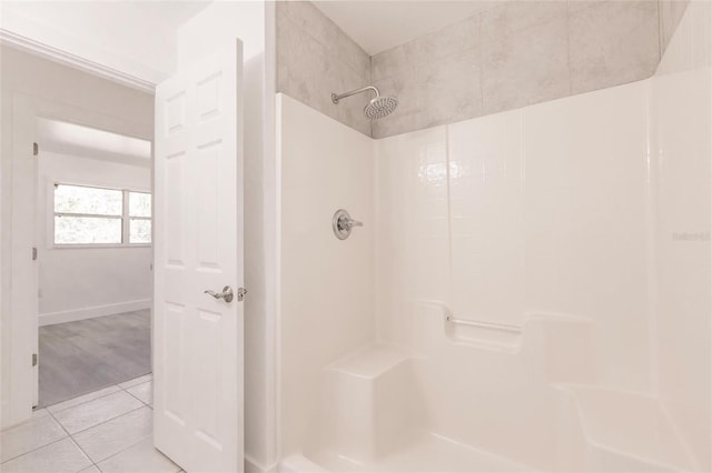 3129 Buttonwood Pl, Punta Gorda, FL 33950 - full bath with a shower and tile patterned flooring