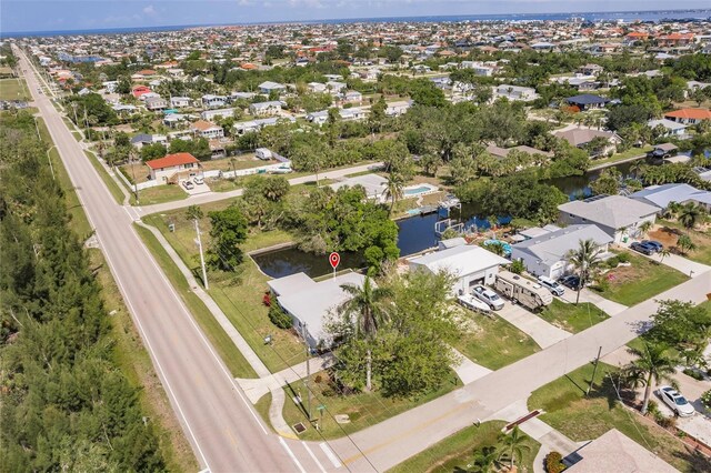3129 Buttonwood Pl, Punta Gorda, FL 33950 - aerial view of residential area with a large body of water