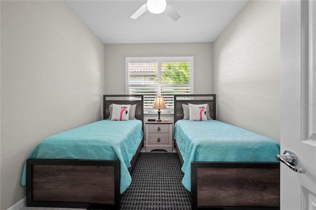 1470 Hyssop Loop, North Port, FL 34289 - bedroom with ceiling fan and carpet floors