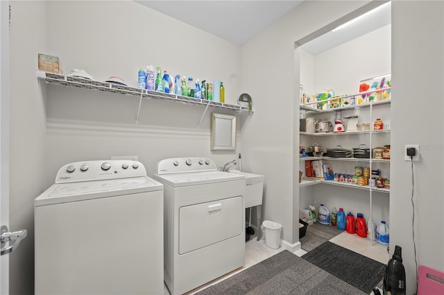 1470 Hyssop Loop, North Port, FL 34289 - laundry area with washing machine and dryer