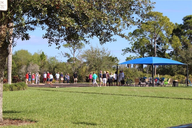 1470 Hyssop Loop, North Port, FL 34289 - view of home's community with a lawn