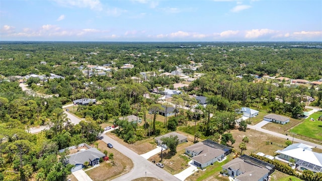3799 Laredo Ave, North Port, FL 34288 - aerial view of residential area with a forest