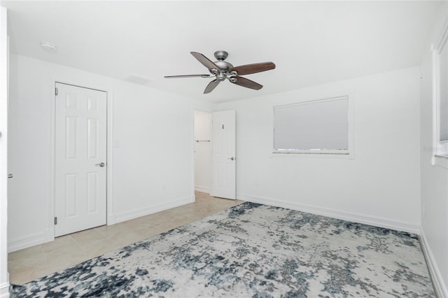 416 Allen St, Punta Gorda, FL 33950 - unfurnished room with a ceiling fan, baseboards, and tile patterned flooring