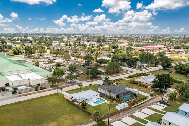 416 Allen St, Punta Gorda, FL 33950 - bird's eye view of a pool area