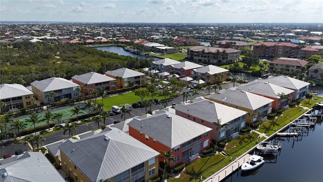 2002 Bal Harbor Blvd Unit 1712, Punta Gorda, FL 33950 - aerial perspective of suburban area featuring a nearby body of water