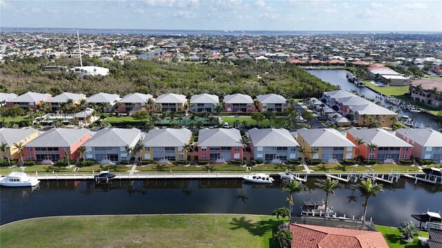 2002 Bal Harbor Blvd Unit 1712, Punta Gorda, FL 33950 - aerial perspective of suburban area featuring a nearby body of water