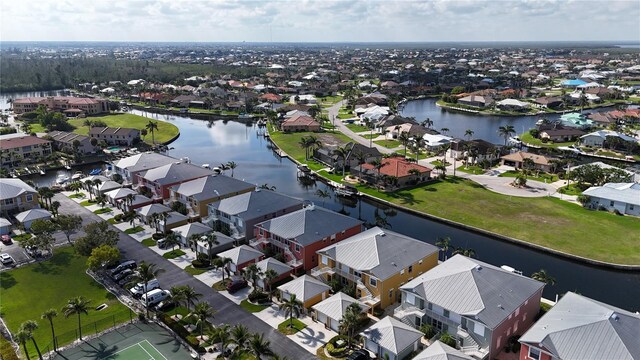 2002 Bal Harbor Blvd Unit 1712, Punta Gorda, FL 33950 - aerial view of property's location with nearby suburban area and a large body of water