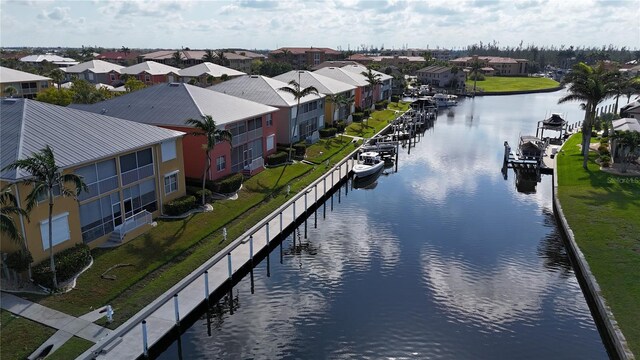 2002 Bal Harbor Blvd Unit 1712, Punta Gorda, FL 33950 - aerial perspective of suburban area with a large body of water
