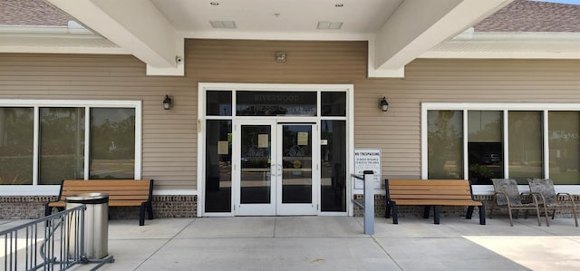 13256 Creekside Ln, Port Charlotte, FL 33953 - entrance to property featuring french doors and a patio