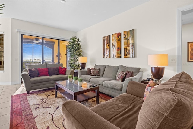 99 Vivante Blvd Unit 303, Punta Gorda, FL 33950 - living room with tile patterned floors and baseboards