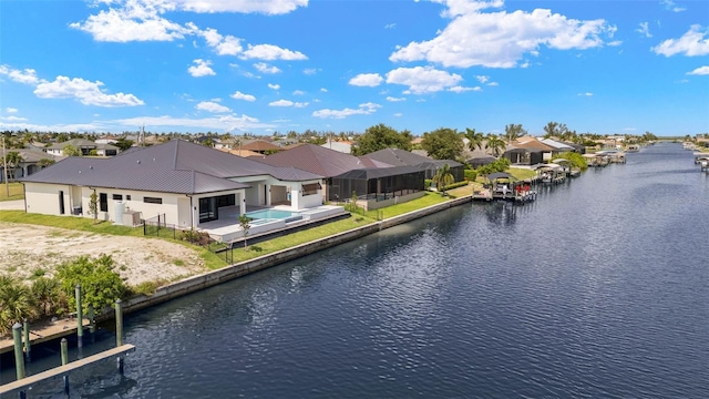 3413 NW 9th Ter, Cape Coral, FL 33904 - water view with nearby suburban area