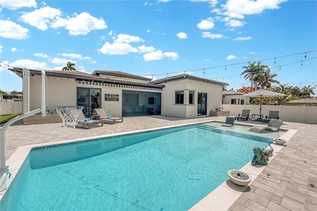 1324 Longwood Dr, Fort Myers, FL 33919 - view of pool with a patio area