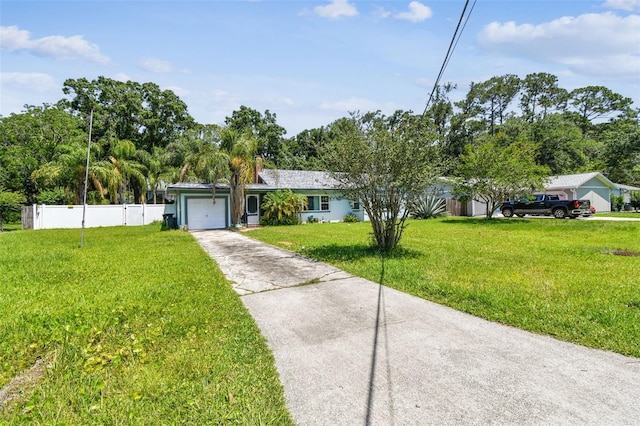 4707 Southgate Dr, Jacksonville, FL 32207 - ranch-style home with an attached garage and concrete driveway