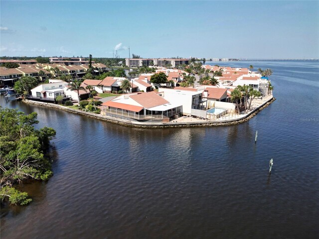 25188 Marion Ave Unit 1, Punta Gorda, FL 33950 - aerial view of residential area with a large body of water