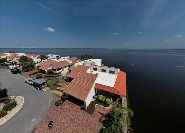 25188 Marion Ave Unit 1, Punta Gorda, FL 33950 - aerial view of residential area with a nearby body of water