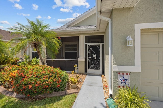 2747 Suncoast Lakes Blvd, Punta Gorda, FL 33980 - doorway to property with stucco siding