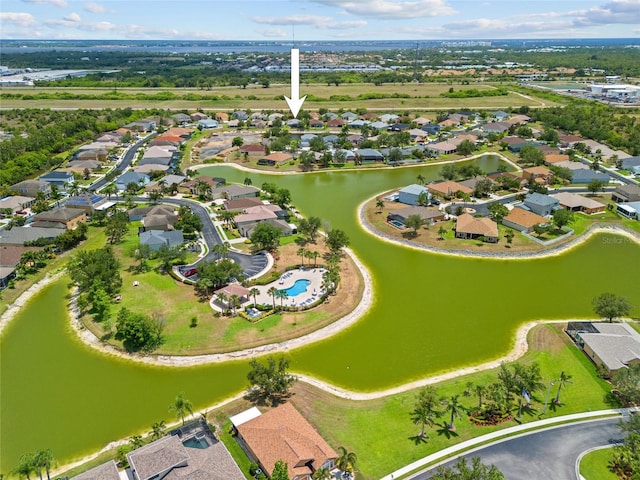 2747 Suncoast Lakes Blvd, Punta Gorda, FL 33980 - aerial view of property and surrounding area with a large body of water and nearby suburban area