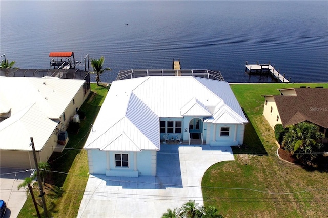 3772 Peace River Dr, Punta Gorda, FL 33983 - aerial view of property and surrounding area featuring a nearby body of water
