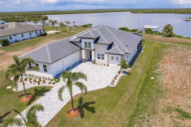 5061 Collingswood Blvd, Port Charlotte, FL 33948 - bird's eye view of a large body of water
