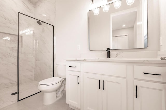 5061 Collingswood Blvd, Port Charlotte, FL 33948 - full bath featuring walk in shower, vanity, and toilet