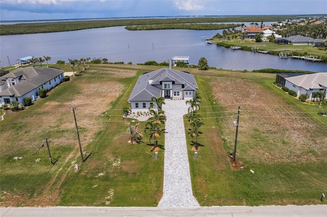5061 Collingswood Blvd, Port Charlotte, FL 33948 - view from above of property featuring a large body of water