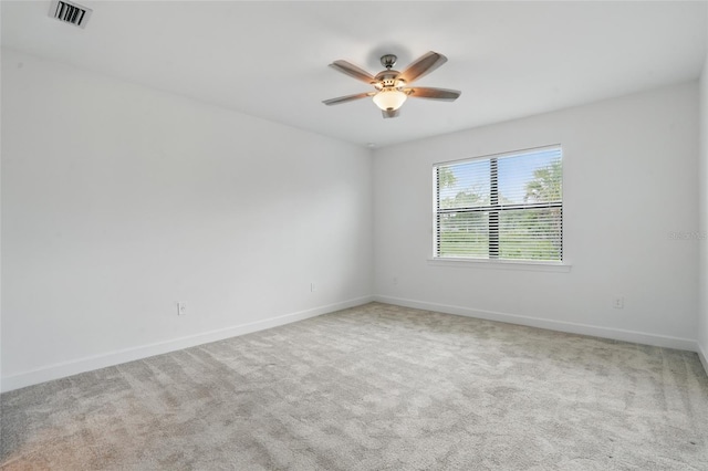 16053 Rosemallow Ln, Alva, FL 33920 - unfurnished room featuring ceiling fan, baseboards, and carpet floors