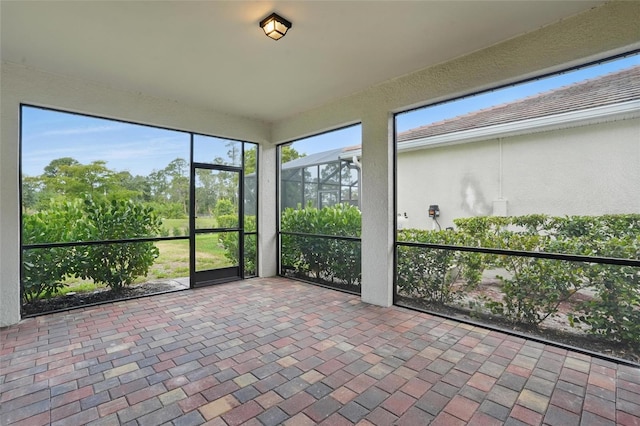 16053 Rosemallow Ln, Alva, FL 33920 - view of unfurnished sunroom