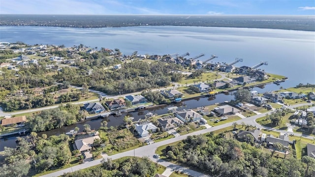 12299 Albrecht Ter, Port Charlotte, FL 33981 - aerial view of property and surrounding area with a nearby body of water and nearby suburban area