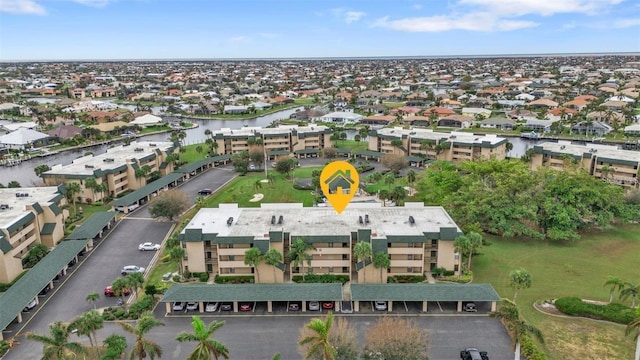 601 Shreve St Unit 64C, Punta Gorda, FL 33950 - aerial overview of property's location featuring a large body of water and nearby suburban area