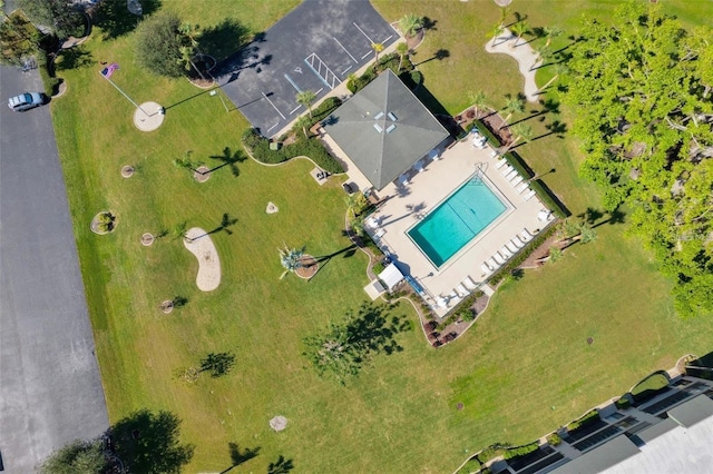 601 Shreve St Unit 64C, Punta Gorda, FL 33950 - bird's eye view of a pool area