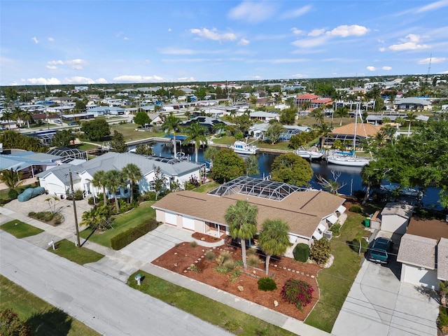 125 Small St SE, Port Charlotte, FL 33952 - aerial view of residential area featuring a nearby body of water