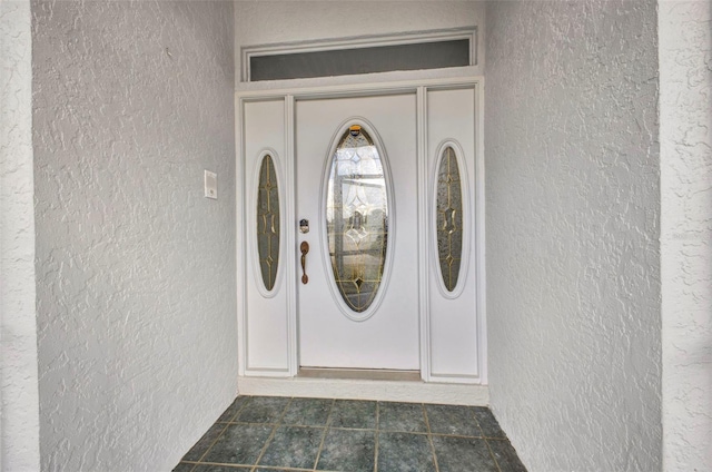 1210 Mccrory St, North Port, FL 34286 - property entrance featuring stucco siding